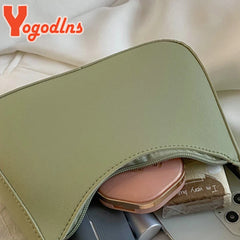 Women Casual Shoulder Bag Underarm Handbag