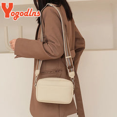 Square Shoulder Bag Women Crossbody Messenger Vintage Hand Bag