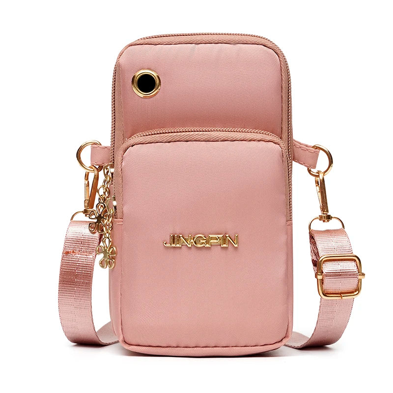 Waterproof Nylon Shoulder Bag for Women