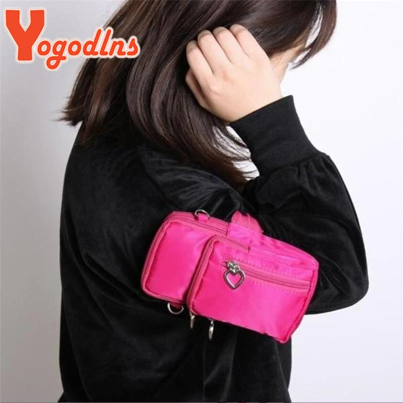 Waterproof Nylon Shoulder Bag for Women