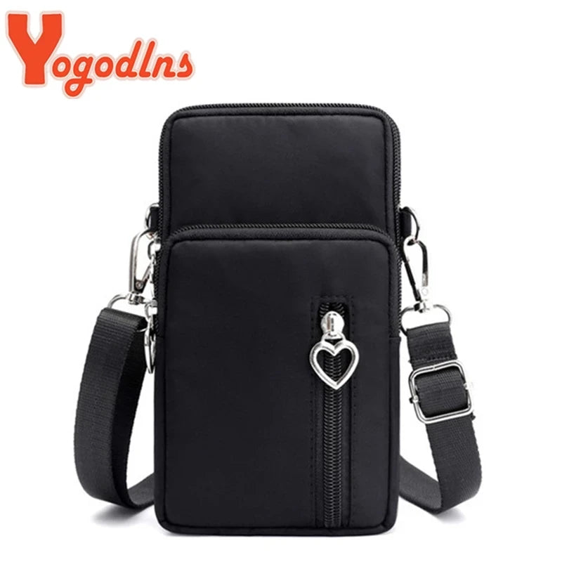 Waterproof Nylon Shoulder Bag for Women