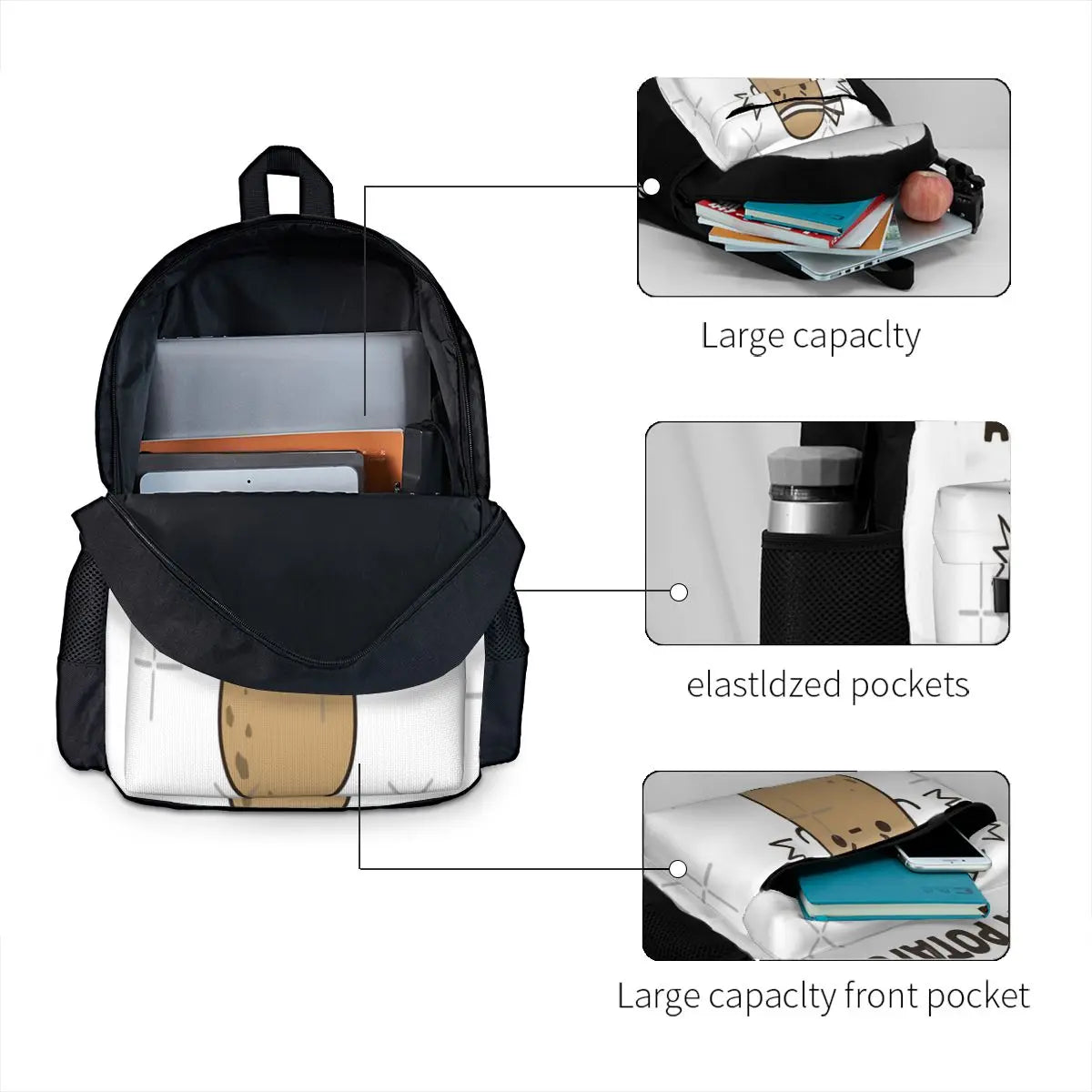 Potato Backpacks for Men and Women