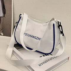Spring Small Bag Female Japanese Sports and Leisure Letter Printing