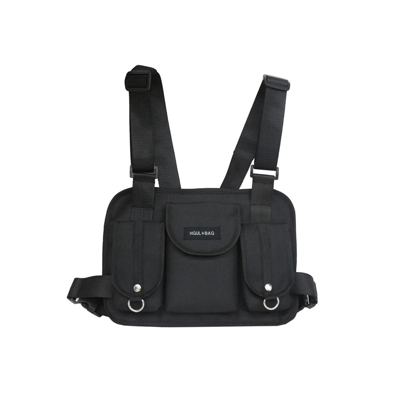 Camouflage Chest Bag Hip Hop Style Couple Crossbody Bags