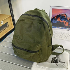 Youth Small Canvas Koran Backpack 90s Grunge Stylish Fabric