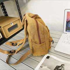 Youth Small Canvas Koran Backpack 90s Grunge Stylish Fabric