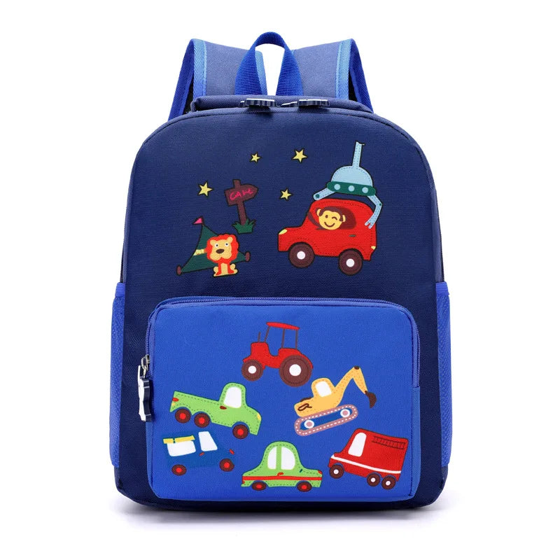 Kids Lightweight Backpack Cartoon Printing School Bag