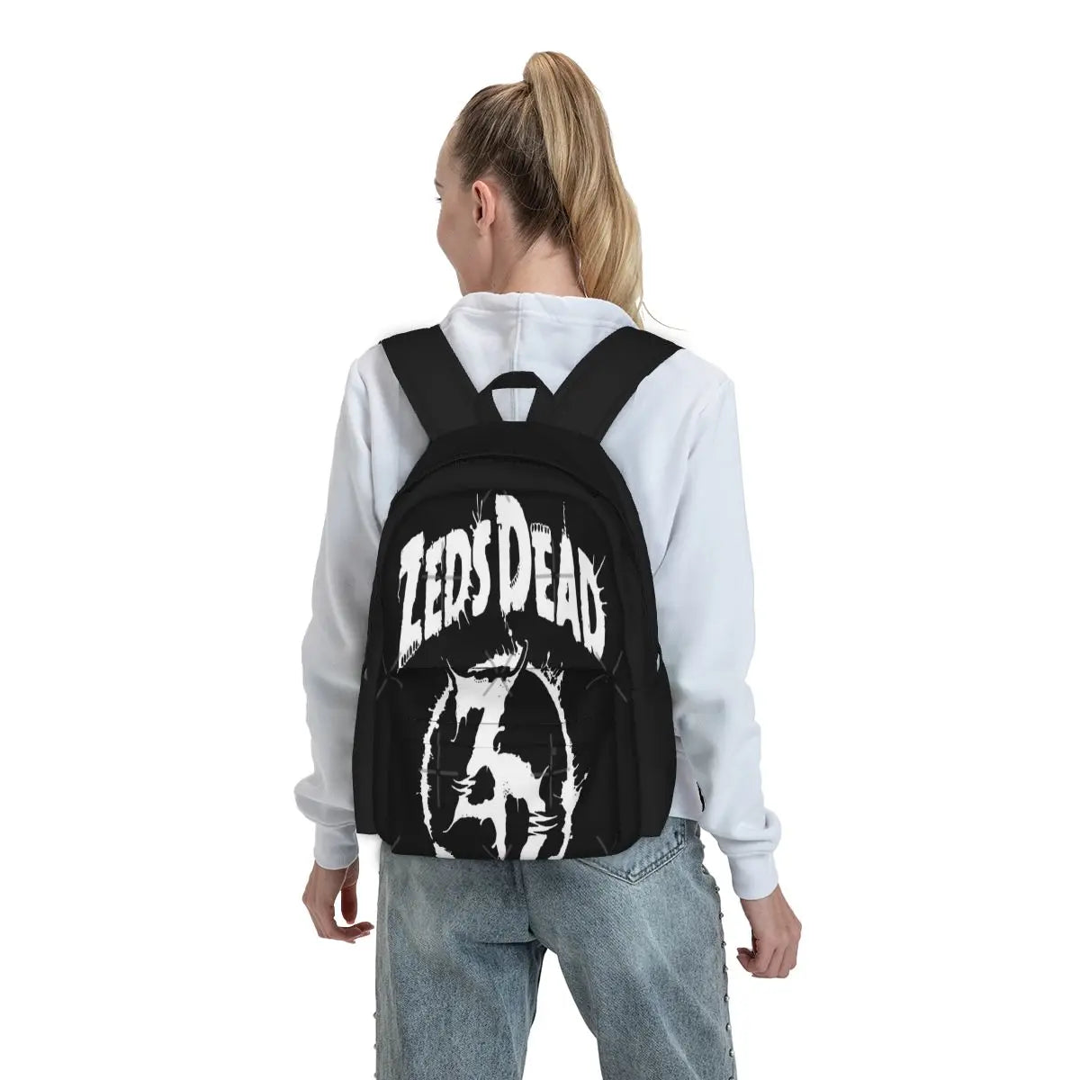 Zeds Dead 2 Backpacks Men's & Women's Manga School Bag