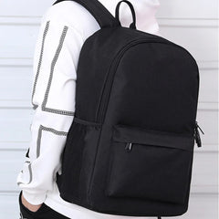 Zipper Shoulders Bag Large Capacity Travel Bag with USB Charging Port