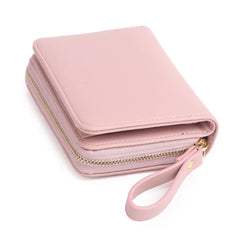 Zipper Tri-Fold Women's Wallet Short Multi-Card Money Clip