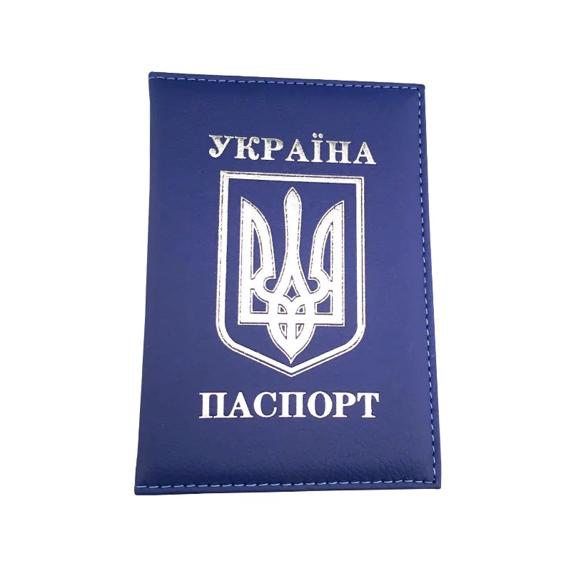 Zongshu Pink PU Leather Passport Holder Case