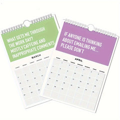Adulting Is Hard Calendar Monthly Planner