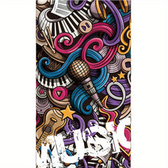 Stylish Printed Headscarf Multifunctional Neck Scarf Towel