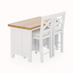 1:12 Dollhouse Dining Set Table & Chairs for Kitchen & Restaurant Decor