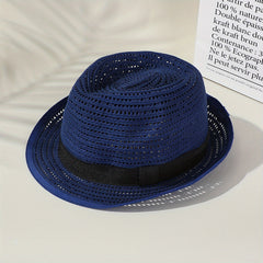 British Summer Men's Sun Hat Sun Protection Casual Top Hat