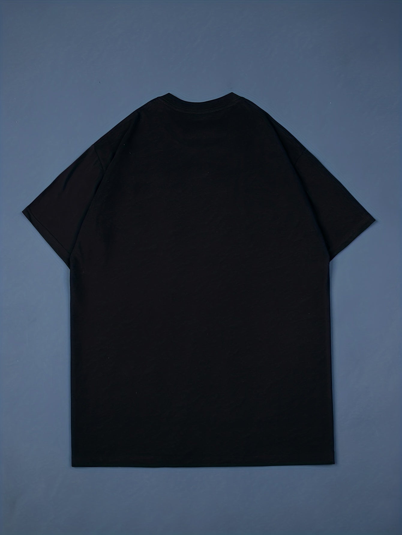 Men's Cotton Graphic Crew Neck T-shirt for Summer