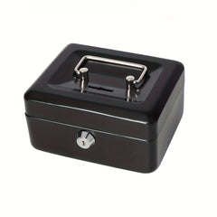 Metal Keylock Storage Box Money Box Adult Deposit Box