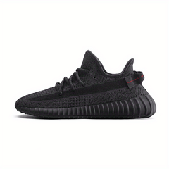 Men's Breathable Lace Up Knitted Sneakers Casual Outdoor Walking Shoes
