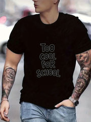 Men's Graphic Crew Neck Active T shirt Casual Comfy Tees Tshirts For Summer