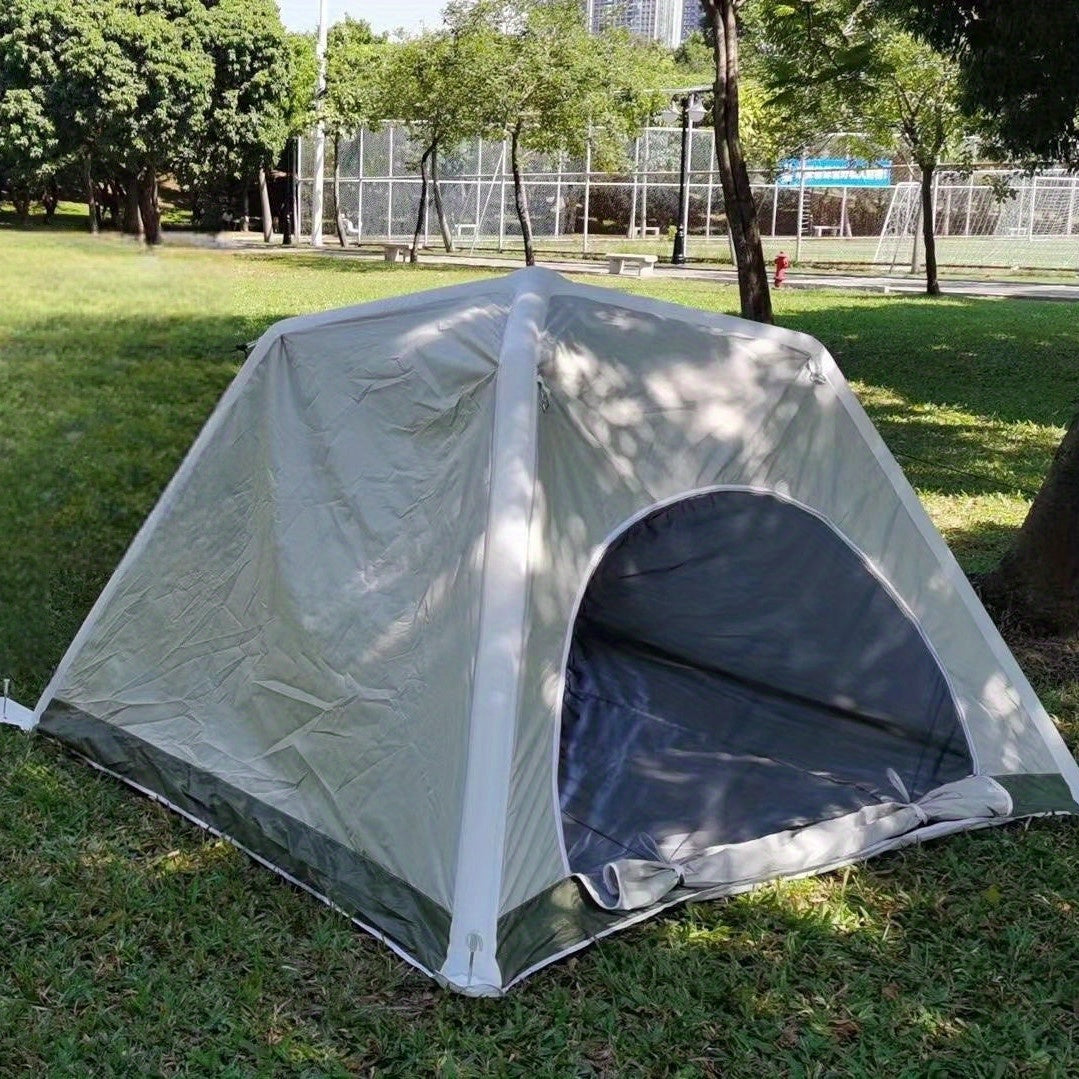Portable Durable Camping Tent for 4-6 People Inflatable Pole Waterproof