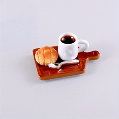 Dollhouse Kitchen Food Tray Set for 1:12 Scale Dollhouse