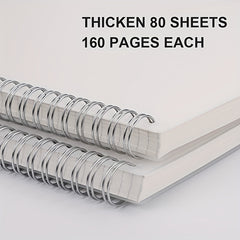 Dot Matrix Grid Notebook - Spiral Bound