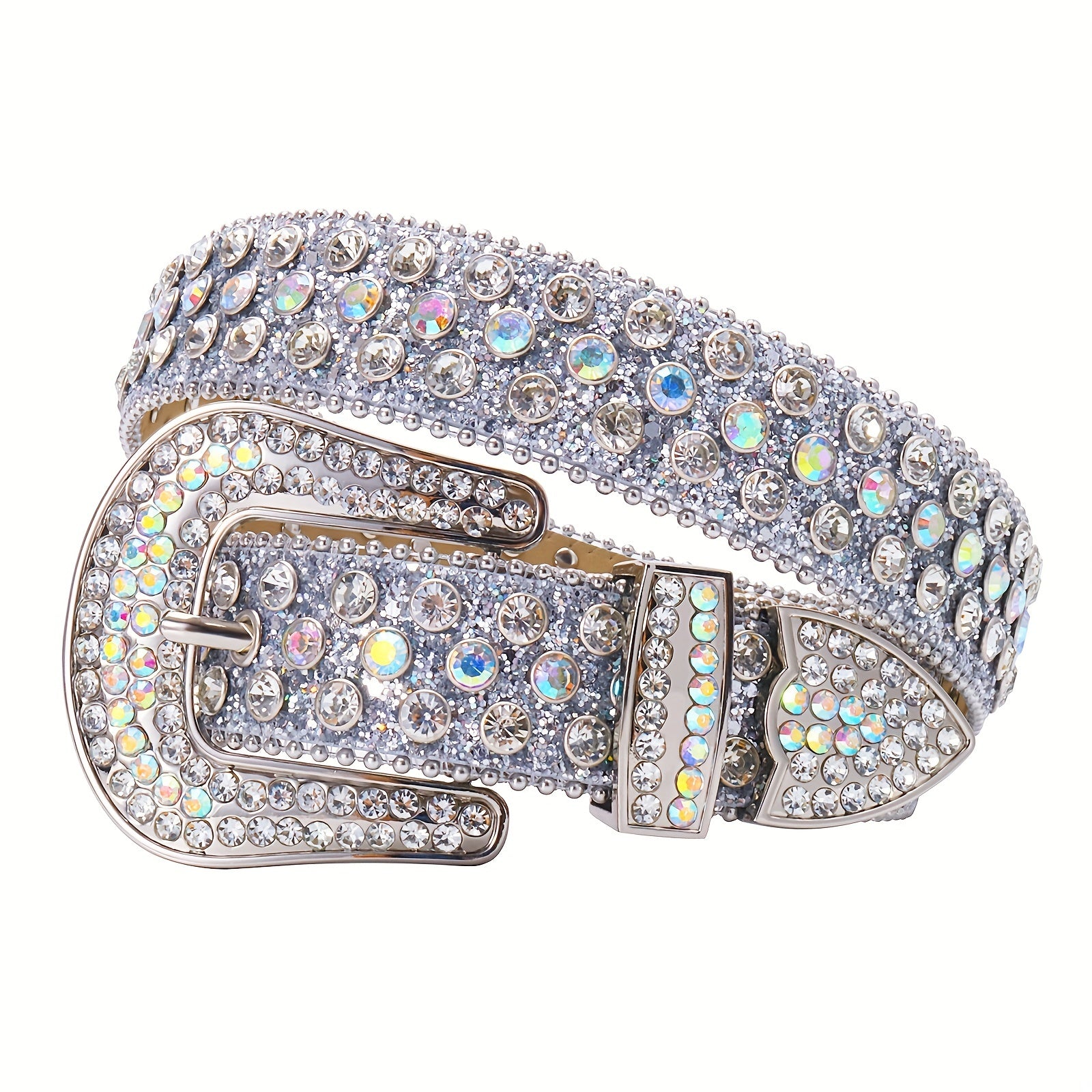  Rhinestone Belt Western Cowgirl Cowboy Waistband
