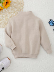 Boys Turtleneck Sweater Pullover for Kids