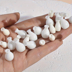 30pcs Miniature Bottles Resin Material Closed Mouth Small Bottles