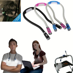 LED Neck Reading Light Portable Lamp for Night Activities