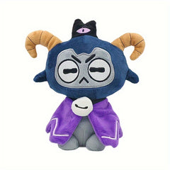 Small Plush Doll Purple Polyester Fiber Material