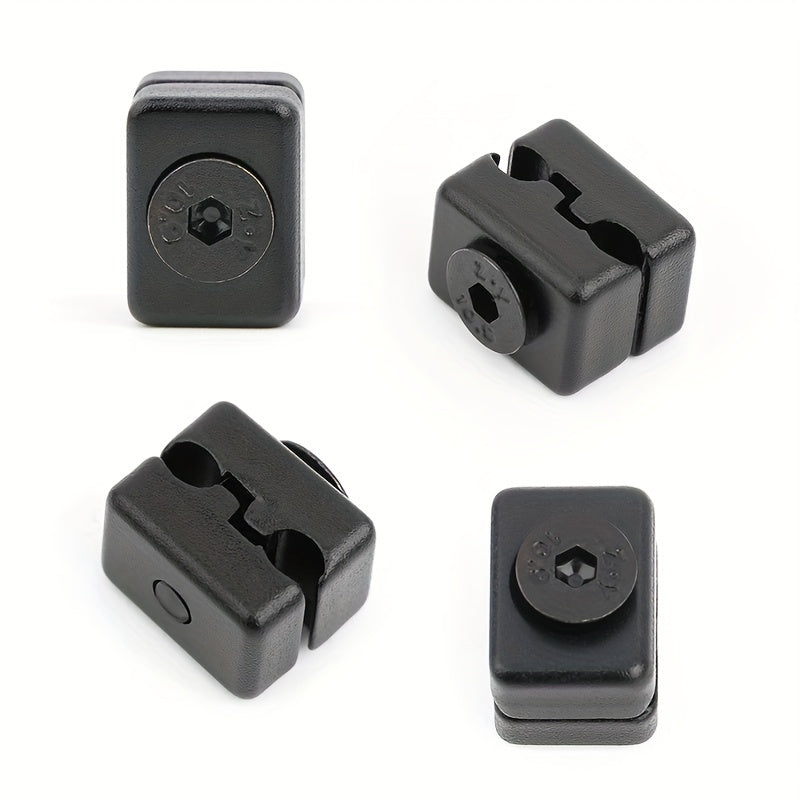 2pcs Arrow Rest Cable Clamp Compound Bow Fastener Aluminum Alloy for Archery