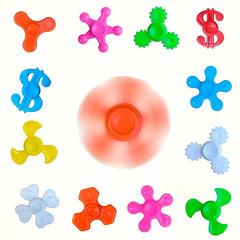 Colorful Fidget Spinners for Parties & Carnival Games