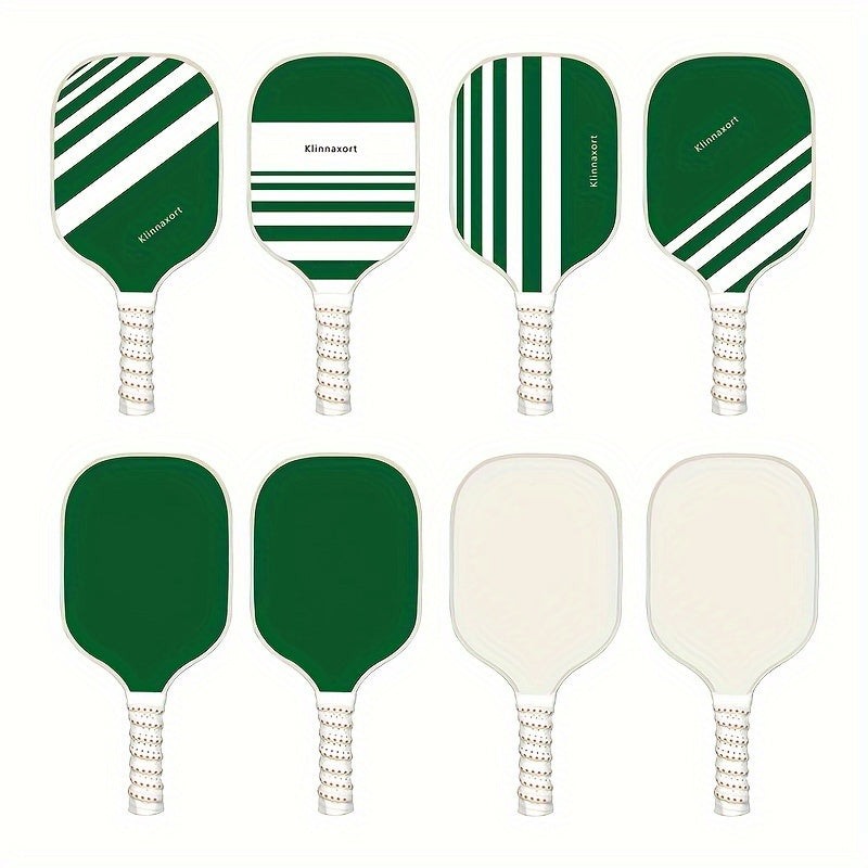 Pickleball Racket Set 4 Rackets 4 Pickleballs Handbag Wipe Novices