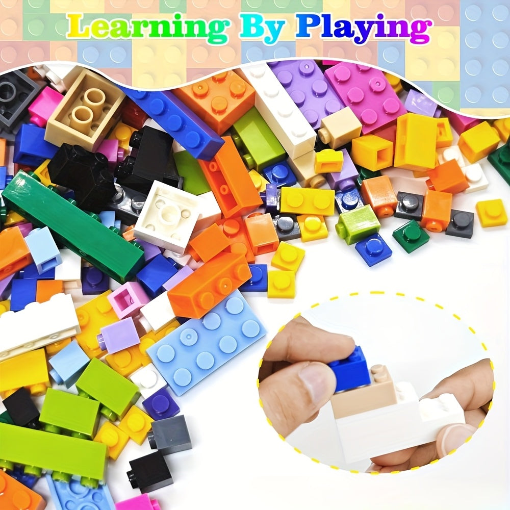 Random Plug in Building Blocks Set Safe ABS Material