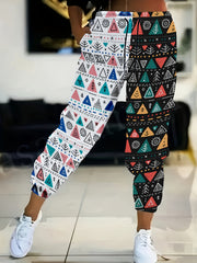 Women's Plus Sun & Moon Colorblock Trousers
