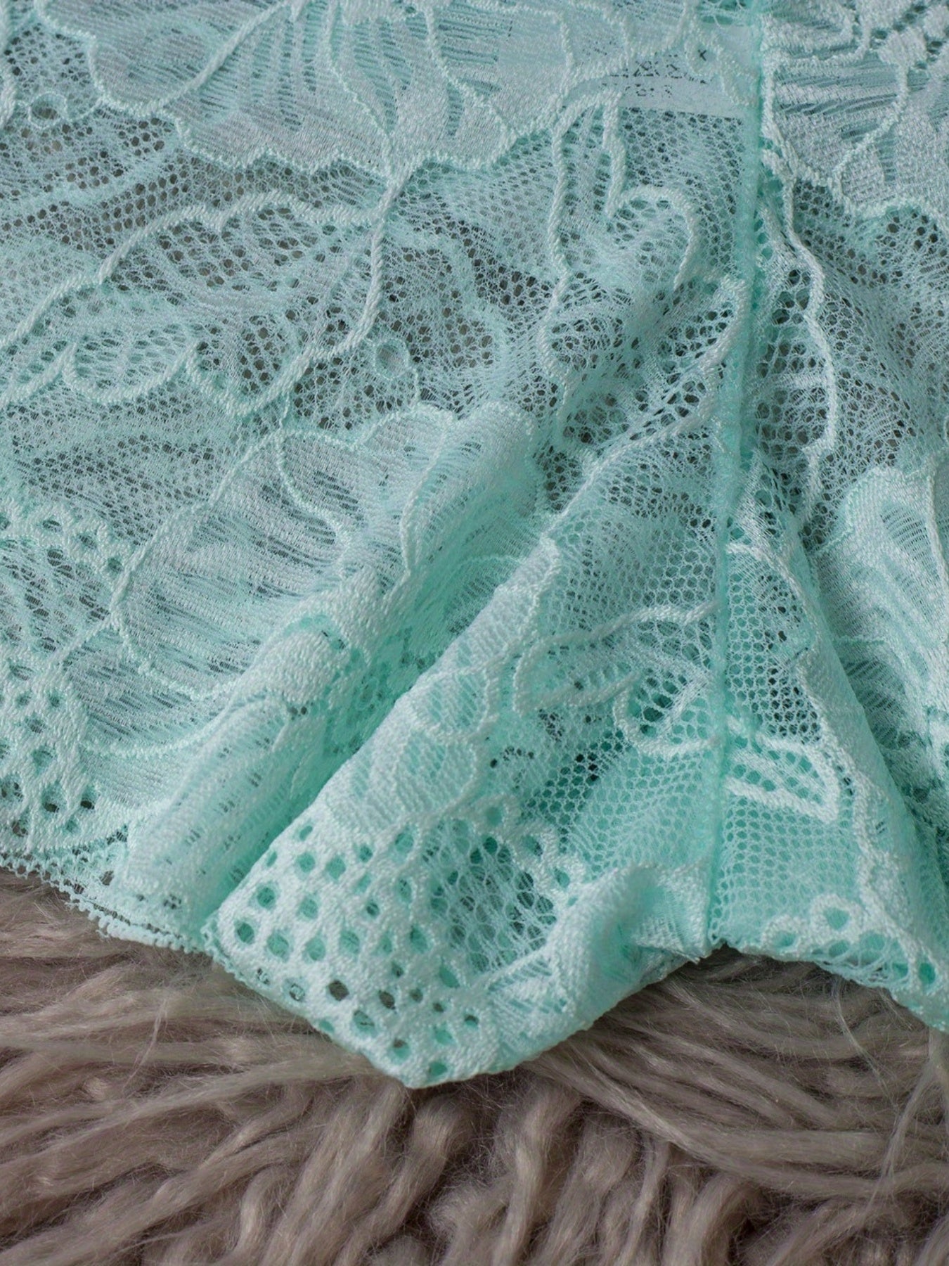 5pcs Floral Lace Boyshort Panties Soft & Breathable Women's Lingerie