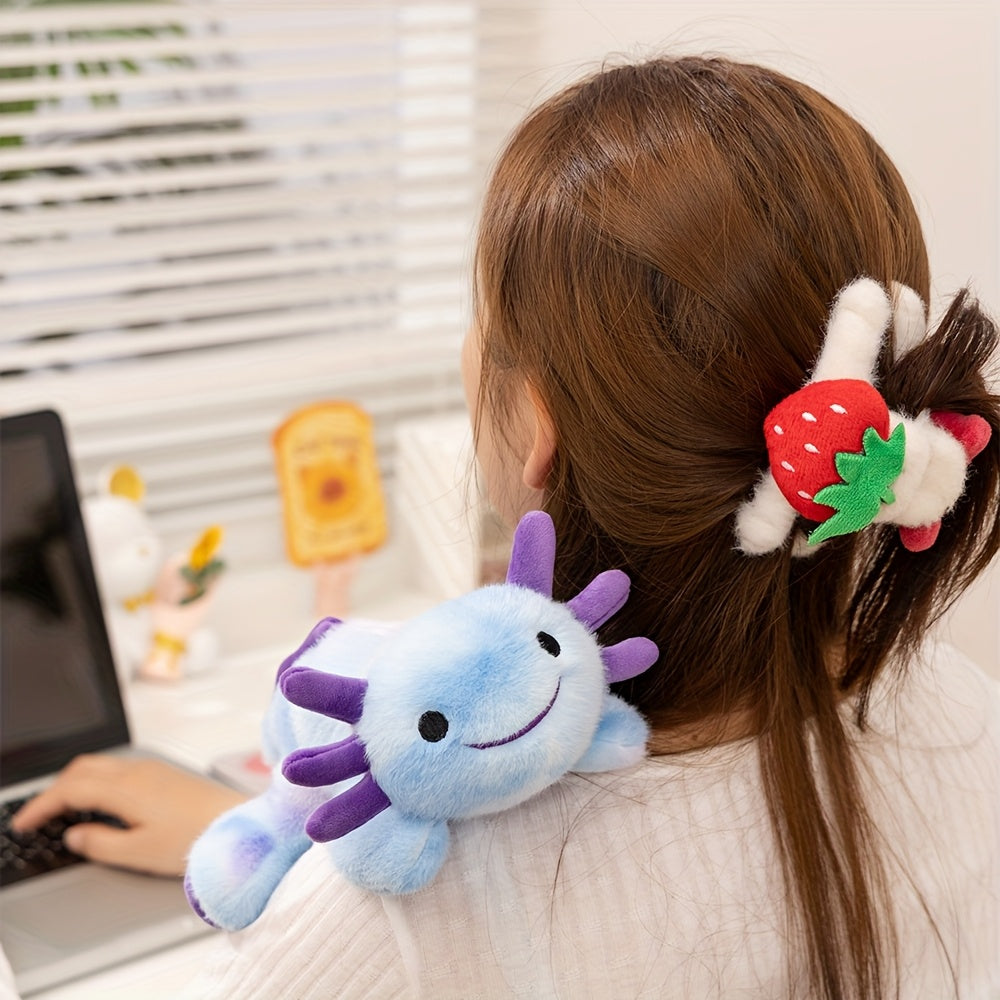 Colorful Dopamine Axolotl Plush Toy