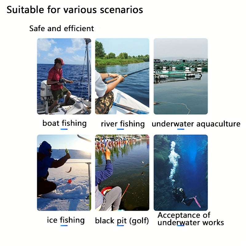 Visual Fish Finder with Ultra Definition Camera and Infrared Light