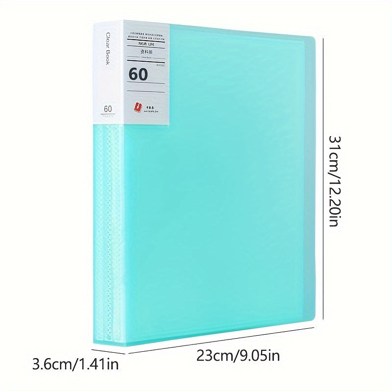 20pcs File Manager Document Organizer Exam Paper Storage Folder