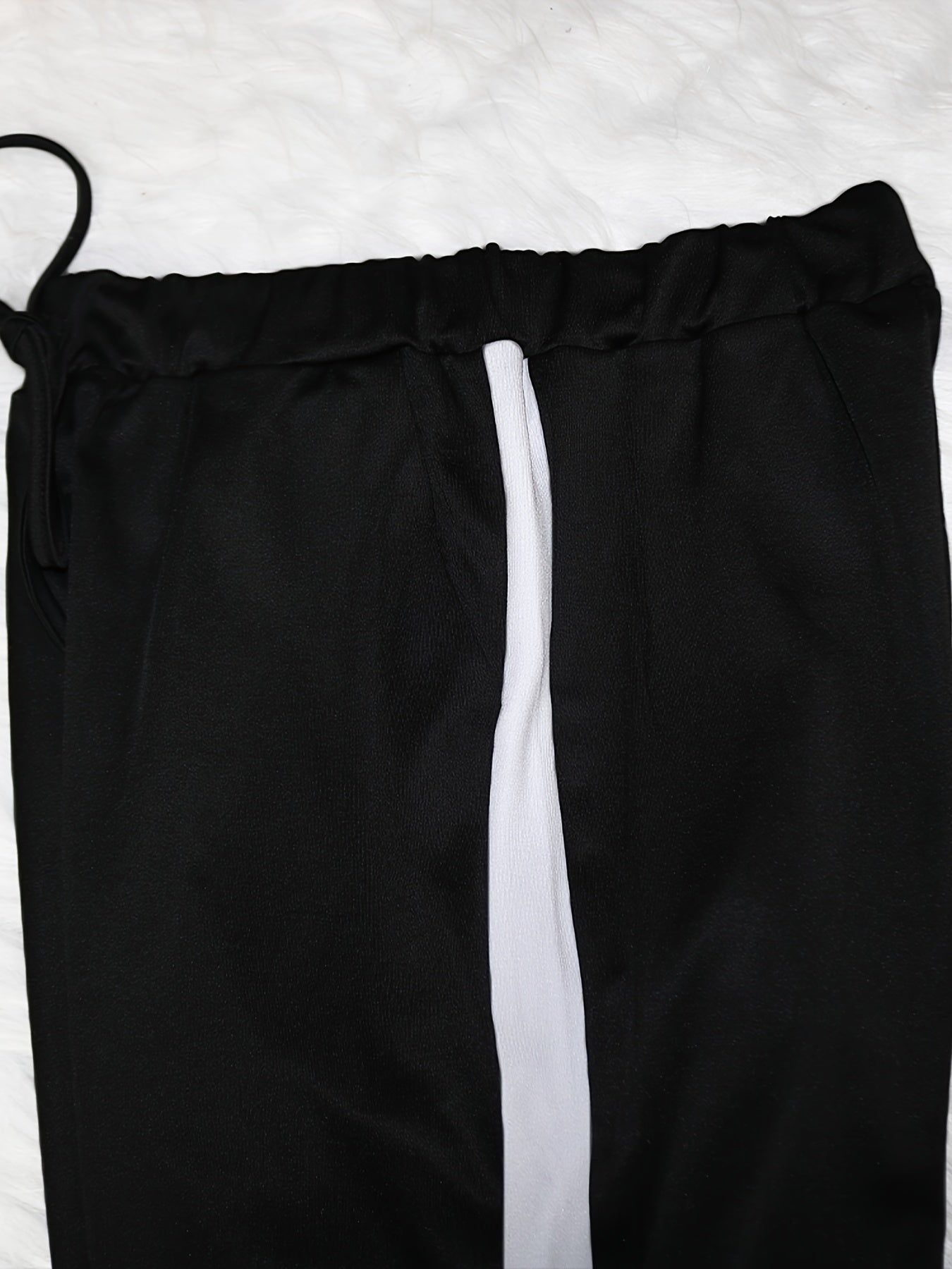 Casual Two-piece Set Loose Tops & Jogging Pants Women's Set
