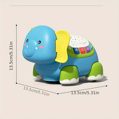 Elephant Musical Light-Up Baby Toy for 6-12 Months