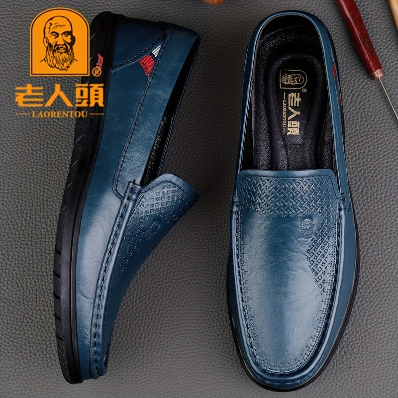 Men's Comfy Slip-On Moc Toe Loafers - Spring/Summer Shoes