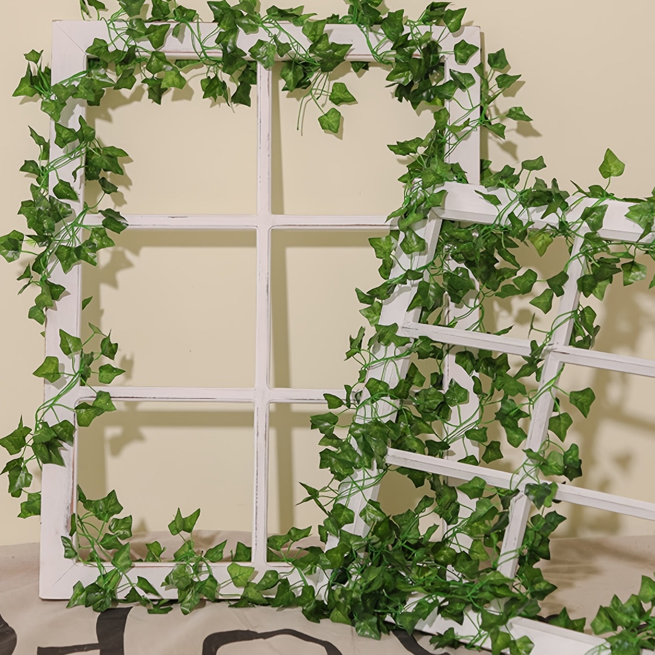 12pcs 2.2m Artificial Ivy Leaf Hanging Plant Garden Wedding Wall Decoration