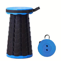 Plastic Folding Telescopic Stool Portable Lightweight Stool