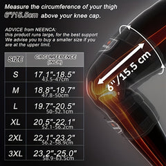 Adjustable Knee Brace Stabilizes and Supports Arthritis Meniscus Tear ACL