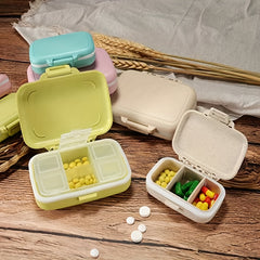 3 Grids Pill Packing Box Jewelry Storage Case & Tablet Container