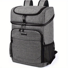 Large Capacity Insulated Cooler Backpack Leak Proof Portable Food Storage Bag