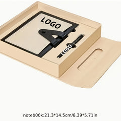 Customizable Notebook A5 Size Laser Engraved Text Name Sketchbook Work Notepad