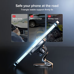360&deg; Magnetic Car Phone Holder Air Vent Mount GPS For IPhone Xiaomi